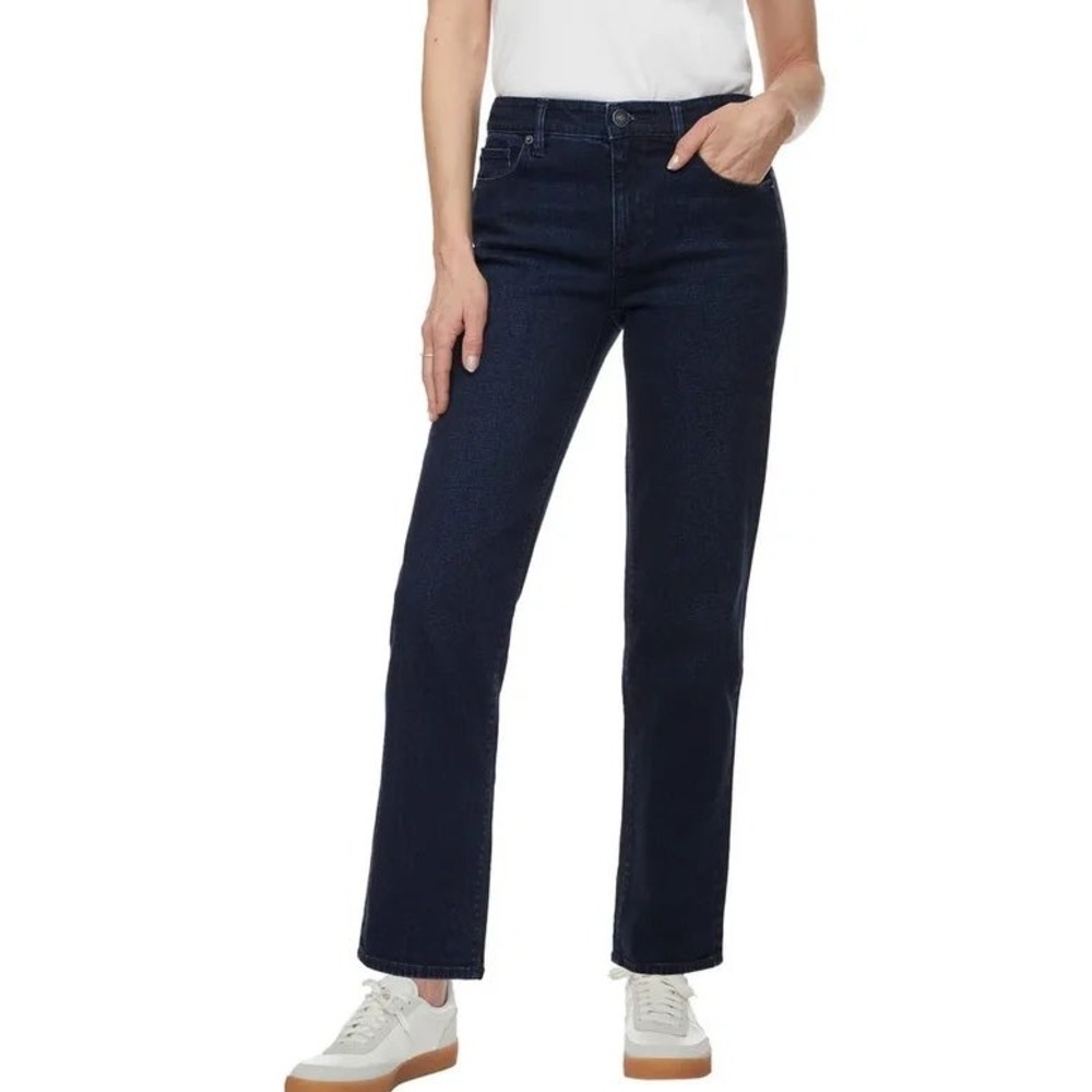 Hudson Los Angeles Dark Wash Straight Leg Jeans Womens Size 8‎ Indigo Stretch